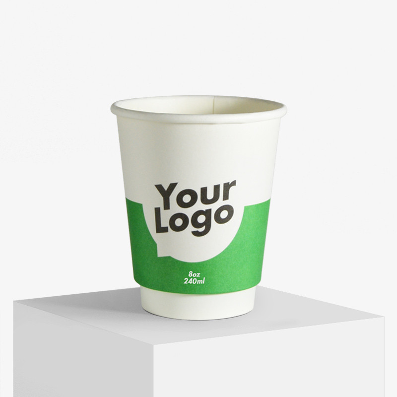 Custom Printed Disposable Coffee Cups Loongpack 8boz Paper Custom Printed Disposable Coffee Cups Loongpack 8boz Paper