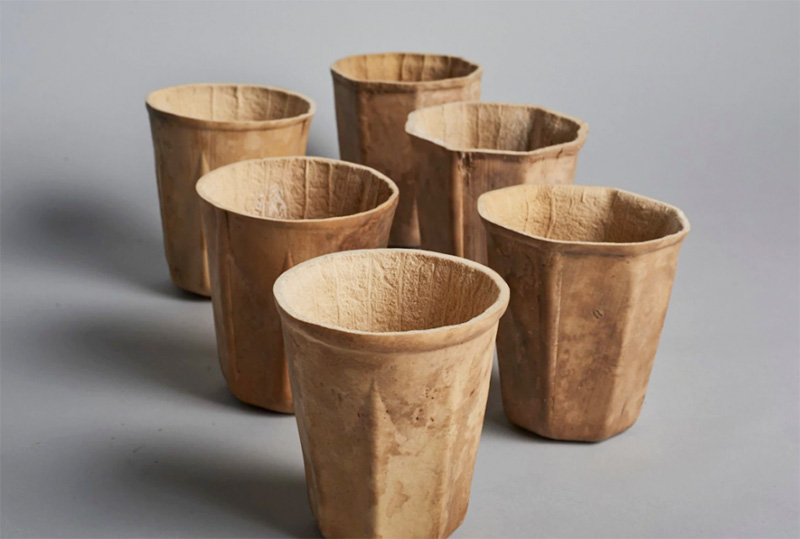The world of paper cups | Limepack natural grown biodegradable coffee cup
